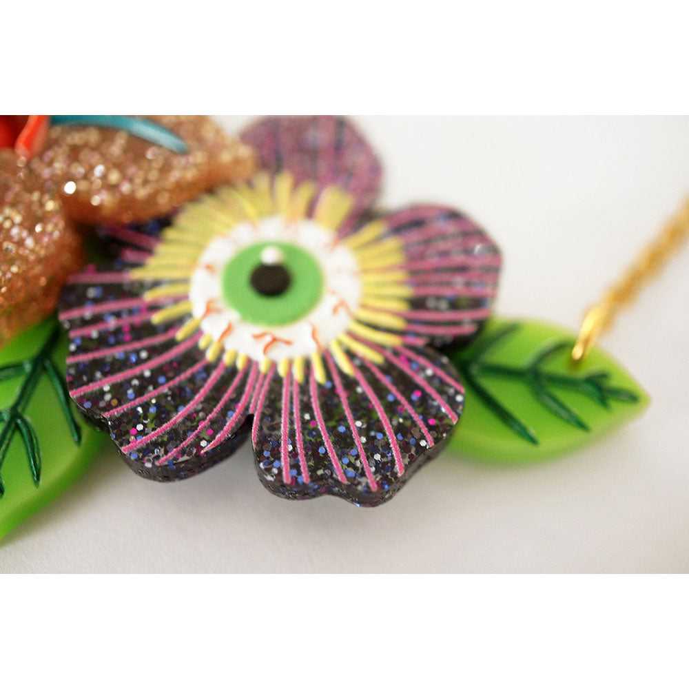 Earrings and Accessories Spooky Flowers Necklace by Laliblue 433585830626_73AB 49 $ Shop All Quirks! Stew's Incense
