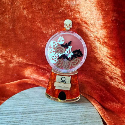 Brooches Spooky Sweet Gumball Machine Brooch by Cherryloco Jewellery 438764776981_EC35 44 $ Shop All Quirks! Stew's Incense