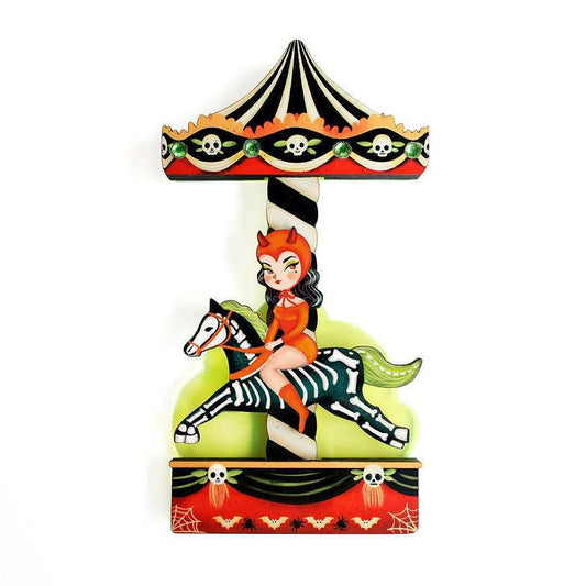 Brooches Spooky Carousel Brooch by Laliblue 443623046841_1818 52 $ Quirks! Stew's Incense