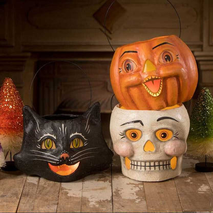 Figurines Spunky Pumpkin Bucket Paper Mache by Bethany Lowe Designs TJ2314 99 $ Shop All Quirks! Stew's Incense