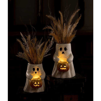 Figurines Sweet Boo With Pumpkin Bucket Paper Mache by Bethany Lowe Designs TJ2310 79 $ Shop All Quirks! Stew's Incense