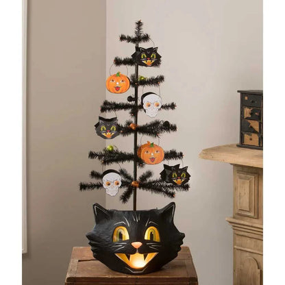 Figurines MINI Mr. Cool Cat Bucket by Bethany Lowe Designs TF3252 16 $ Shop All Quirks! Stew's Incense