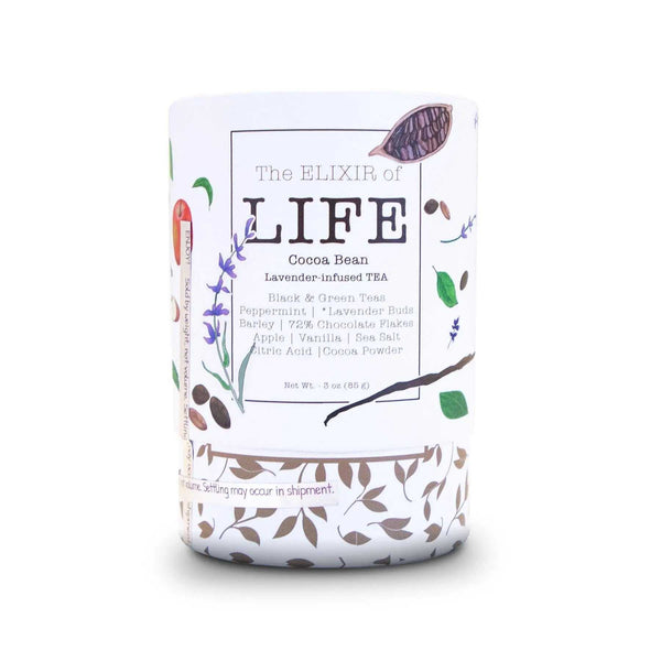 Tea The ELIXIR of LIFE Cocoa Bean Lavender-Infused TEA Lifeteaelixir 18 $ Lavender Life Company Stew's Incense