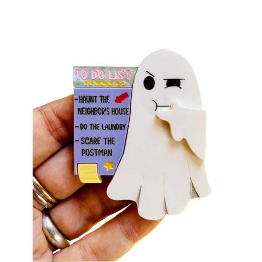 Brooches To Do List Acrylic Brooch by Makokot Design 417436374467_BADC 29 $ Shop All Quirks! Stew's Incense