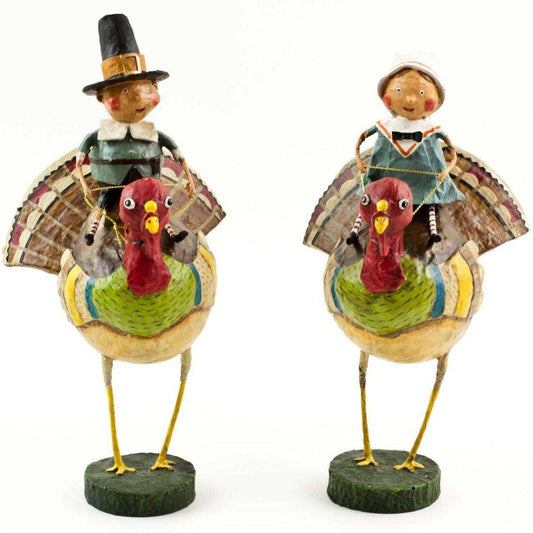 Figurines Tom & Goodie on Gobblers Lori Mitchell Collectible Figurine Set 92295 119 $ Shop All Quirks! Stew's Incense