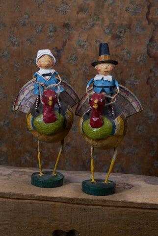 Figurines Tom & Goodie on Gobblers Lori Mitchell Collectible Figurine Set 92295 119 $ Shop All Quirks! Stew's Incense