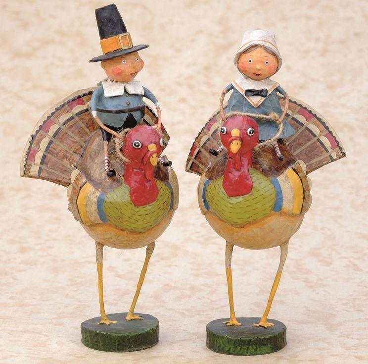 Figurines Tom & Goodie on Gobblers Lori Mitchell Collectible Figurine Set 92295 119 $ Shop All Quirks! Stew's Incense