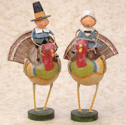Figurines Tom & Goodie on Gobblers Lori Mitchell Collectible Figurine Set 92295 119 $ Shop All Quirks! Stew's Incense