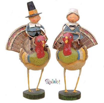 Figurines Tom & Goodie on Gobblers Lori Mitchell Collectible Figurine Set 92295 119 $ Shop All Quirks! Stew's Incense