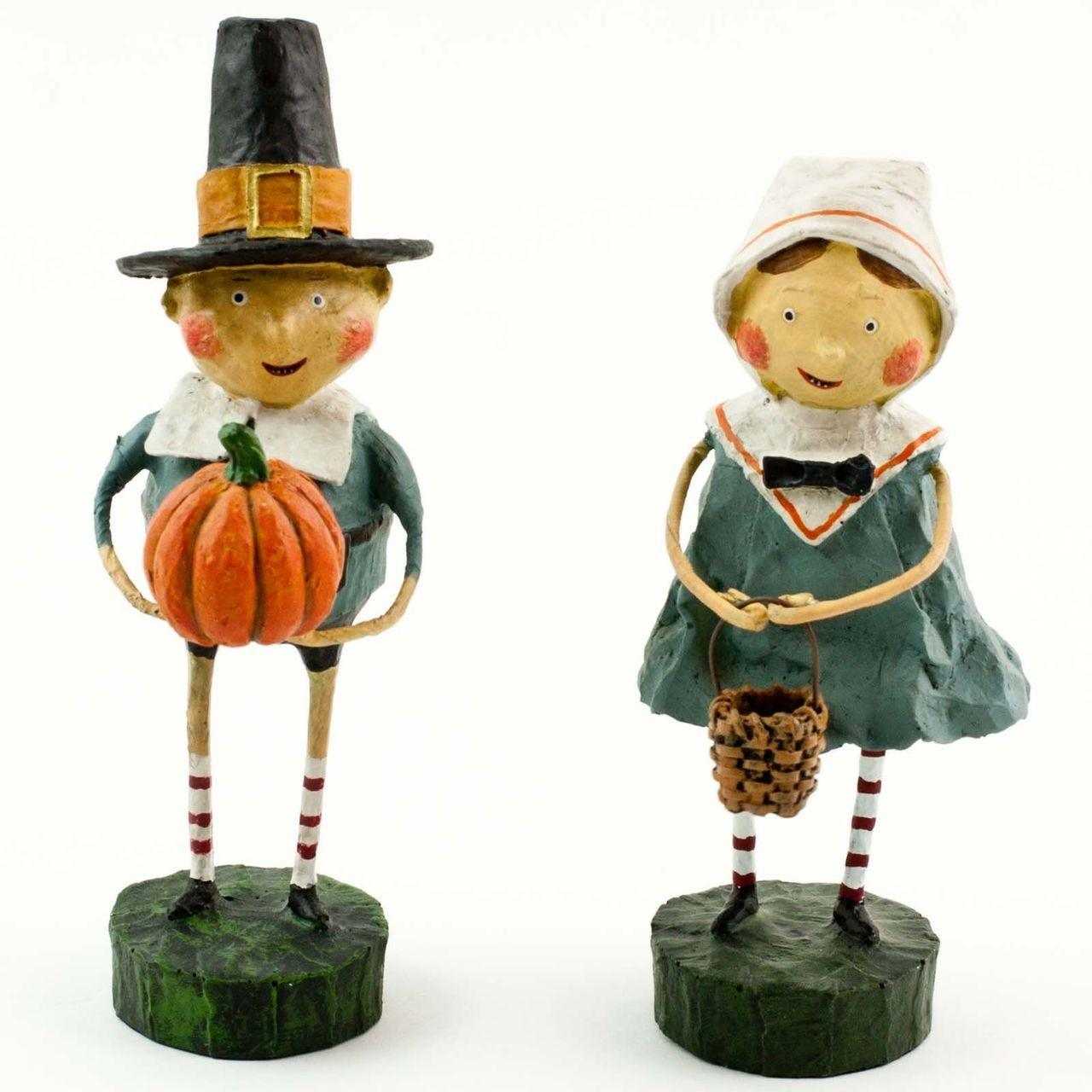 Figurines Tom & Goodie Thanksgiving Set of 2 Lori Mitchell Collectible Figurines 20696 64 $ Shop All Quirks! Stew's Incense