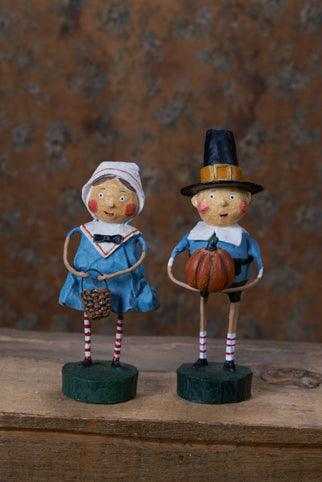 Figurines Tom & Goodie Thanksgiving Set of 2 Lori Mitchell Collectible Figurines 20696 64 $ Shop All Quirks! Stew's Incense