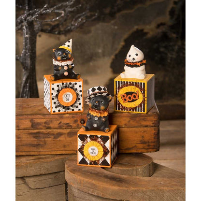 Figurines Top Hat Kitty on Block by Bethany Lowe Designs MA3078 29 $ Shop All Quirks! Stew's Incense
