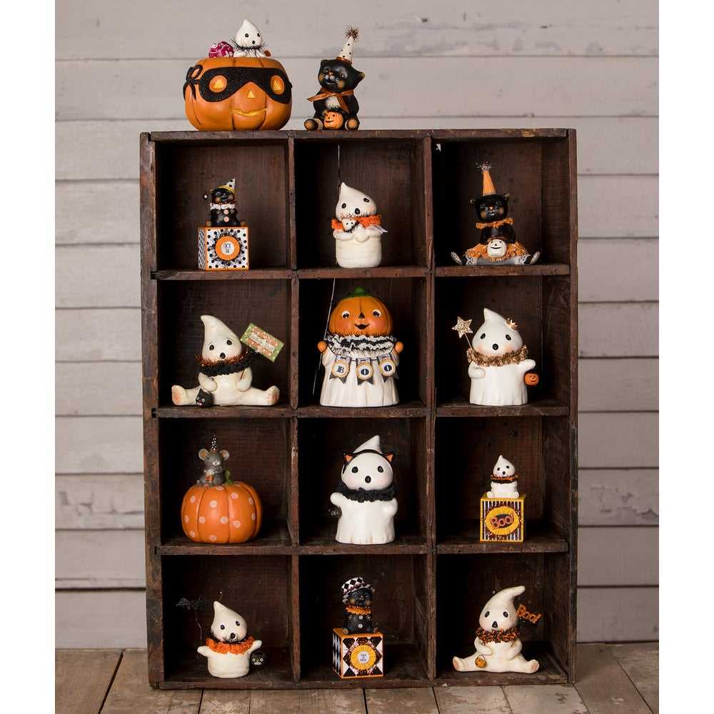 Figurines Top Hat Kitty on Block by Bethany Lowe Designs MA3078 29 $ Shop All Quirks! Stew's Incense