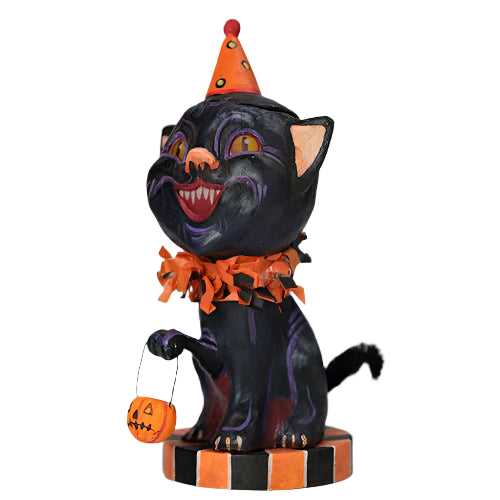 Seasonal Decor, Halloween Tricky Ricky Kitty Folk Art Figure by Jorge de Rojas 43084 54 $ Shop All Quirks! Stew's Incense