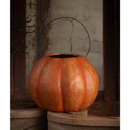 Figurines Vintage Pumpkin Bucket Large by Bethany Lowe Designs TJ2410 69 $ Shop All Quirks! Stew's Incense