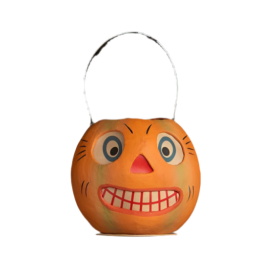 Figurines Vintage Striped Pumpkin Bucket by Bethany Lowe Designs TL4360 39 $ Shop All Quirks! Stew's Incense