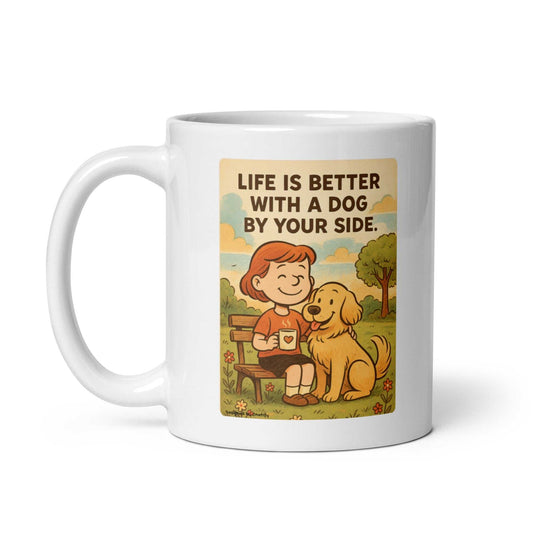 mug Life is Better with a Dog by Your Side - Novelty Mug 2610739_1320 24 $ Shop All Onetify Stew's Incense
