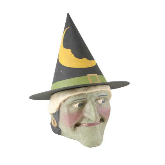 Seasonal Decor, Halloween Witch Paper Mache Vintage Style Candy Bucket PA-013-LG 99 $ Shop All Quirks! Stew's Incense