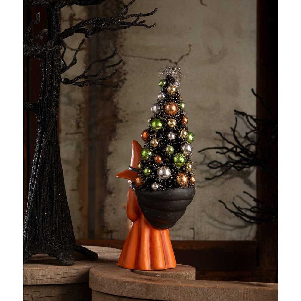 Figurines Witch Carrying Tree by Bethany Lowe Designs TL4363 69 $ Shop All Quirks! Stew's Incense