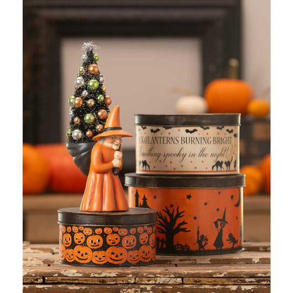 Figurines Witch Carrying Tree by Bethany Lowe Designs TL4363 69 $ Shop All Quirks! Stew's Incense