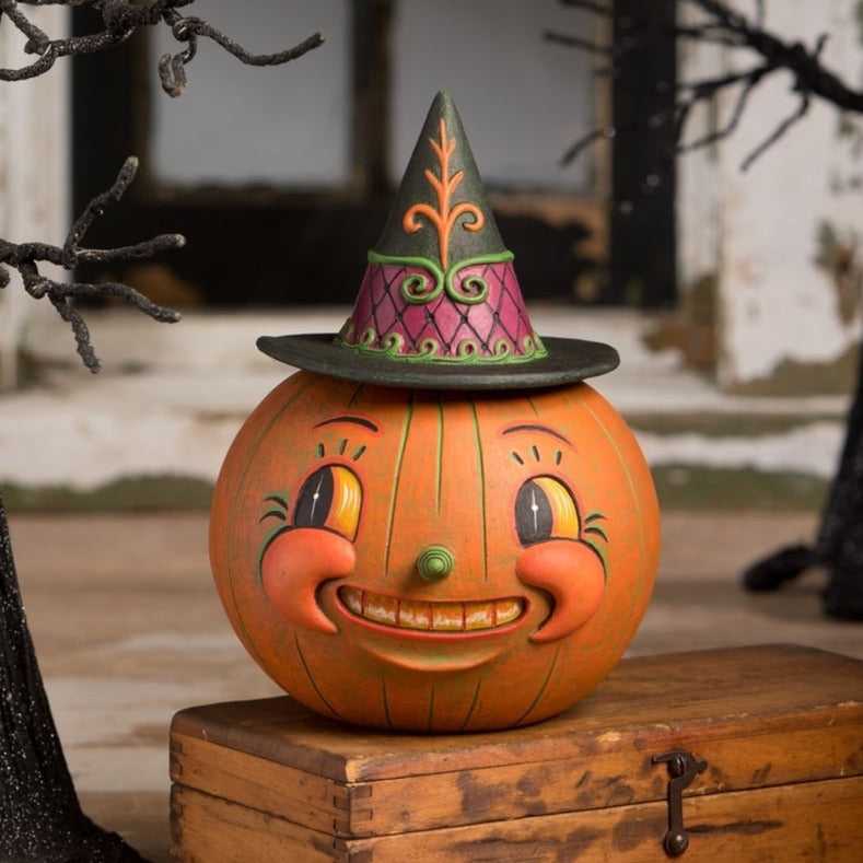 Seasonal Decor, Halloween Witchy Orange-O-Weena by Johanna Parker for Bethany Lowe JP3028 69 $ Shop All Quirks! Stew's Incense