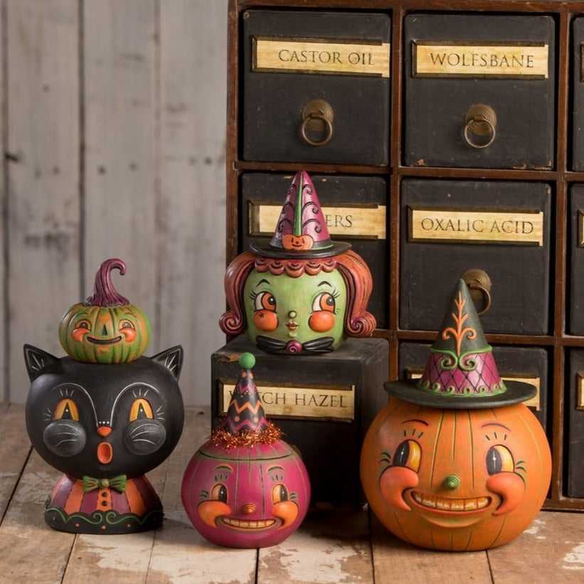 Seasonal Decor, Halloween Witchy Orange-O-Weena by Johanna Parker for Bethany Lowe JP3028 69 $ Shop All Quirks! Stew's Incense