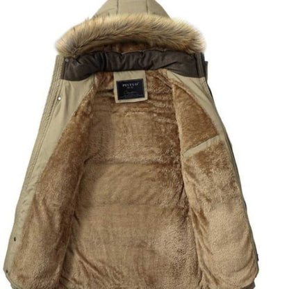 men coats Men Hooded Winter Coat ONMDC001A-BLK-S 146 $ Coats Onetify Stew's Incense