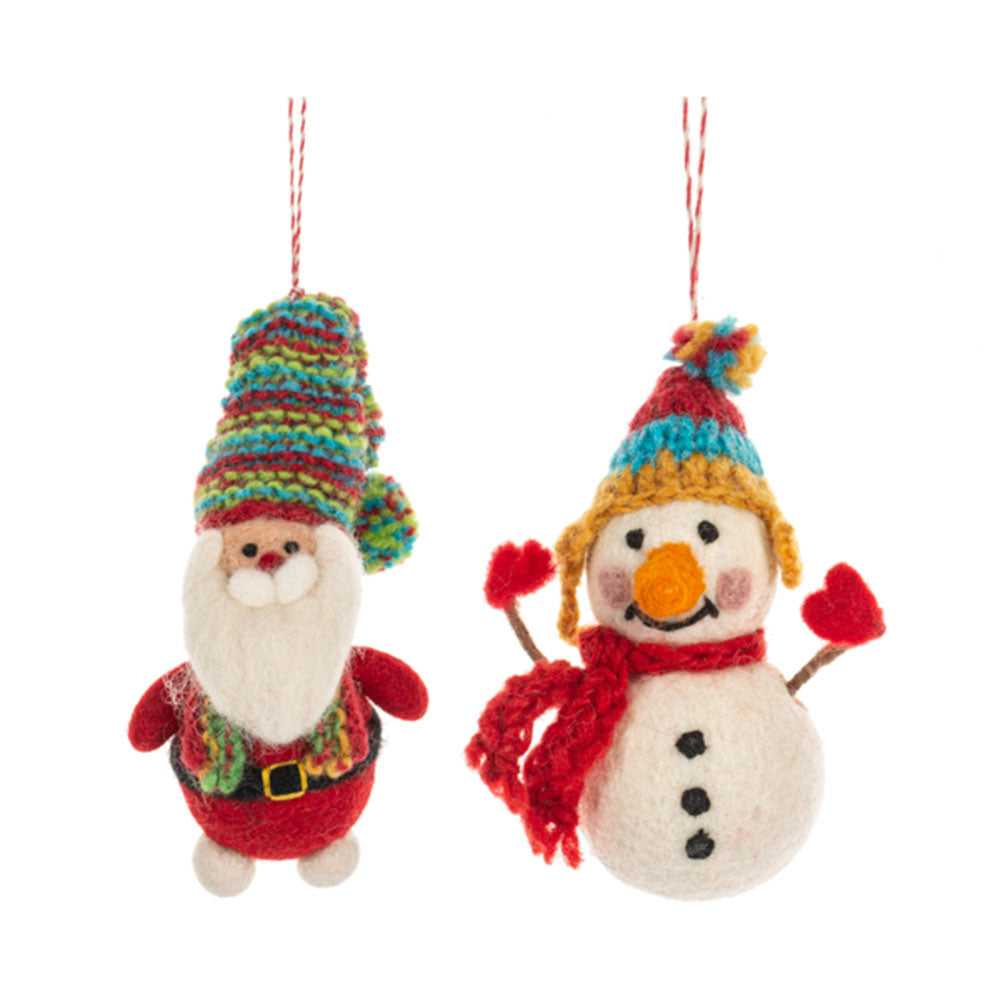 Holiday Ornaments Felted Wool Santa & Snowman Ornaments Set of 2 MX189851 29 $ Shop All Quirks! Stew's Incense