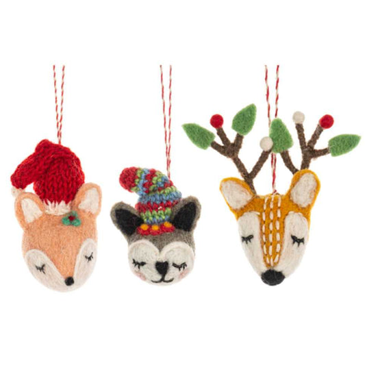 Seasonal Decor Handmade Felted Wool Winter Pal Ornaments Set of 3 MX189835 29 $ Shop All Quirks! Stew's Incense
