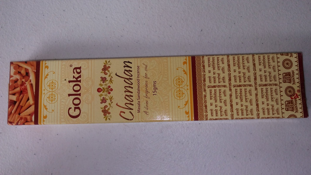 Goloka Chandan Incense Stick---15 Gram