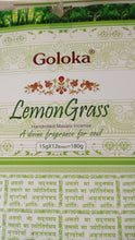 Load image into Gallery viewer, Goloka Lemon Grass Incense Stick---15 gram