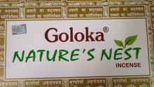 Load image into Gallery viewer, Goloka Nature&#39;s Nest Incense Stick---15 gram