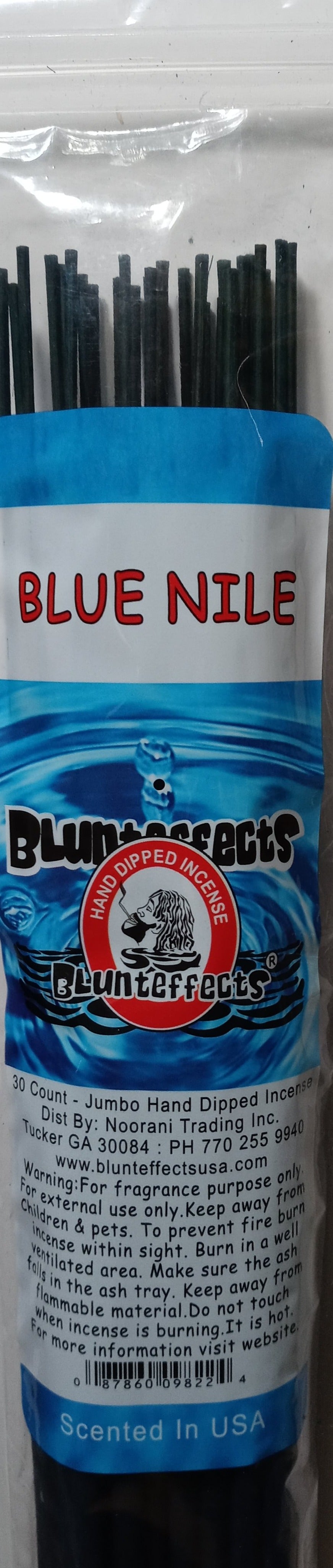 Blunteffects Blue Nile 19 Inch Jumbo Incense Sticks -- 30 Sticks