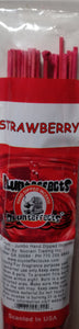Blunteffects Strawberry 19 Inch Jumbo Incense Sticks -- 30 Sticks