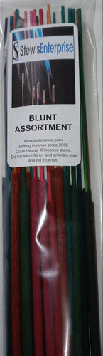 Assorted Blunt Jumbo Incense Sticks--25 Sticks--2 Pack