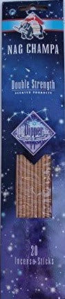 The Dipper Nag Champa 11 Inch Incense Sticks - 20 Sticks