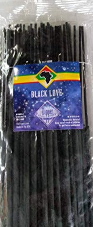 The Dipper Black Love 19 Inch Jumbo Incense Sticks - 50 Sticks