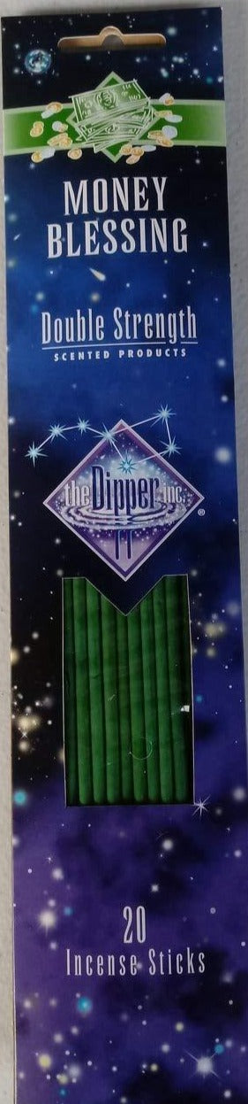 The Dipper Money Blessing 11 Inch Incense Sticks - 20 Sticks