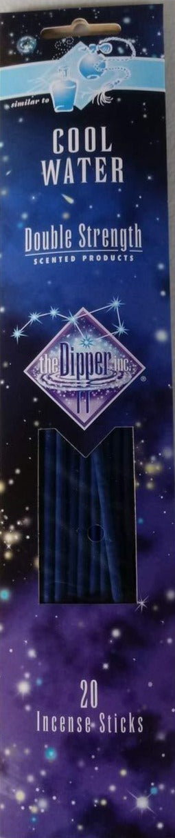 The Dipper Cool Water 11 Inch Incense Sticks - 20 Sticks