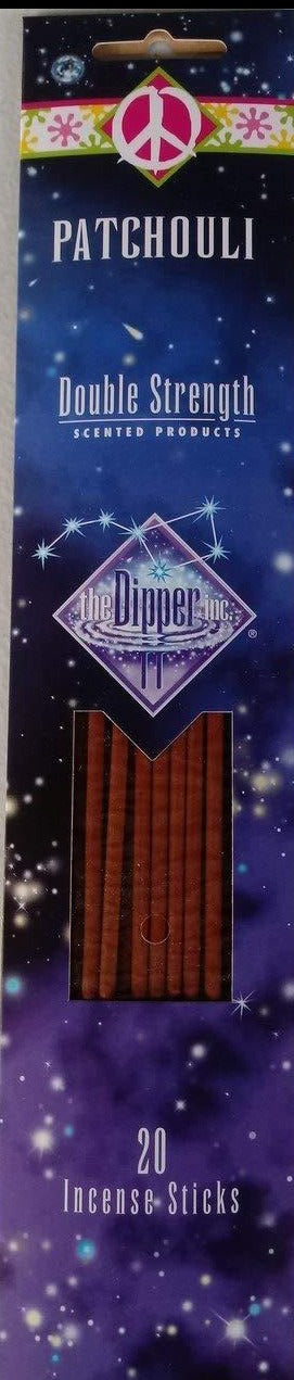 The Dipper Patchouli 11 Inch Incense Sticks - 20 Sticks