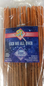 The Dipper Lick Me All Over 19 Inch Jumbo Incense Sticks - 50 Sticks