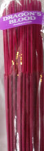 Load image into Gallery viewer, The Dipper Dragon&#39;s Blood 11 Inch Incense Sticks - 100 Sticks