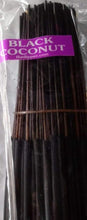 Load image into Gallery viewer, The Dipper Black Coconut 11 Inch Incense Sticks - 100 Sticks