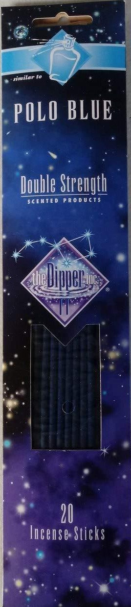 The Dipper Polo Blue 11 Inch Incense Sticks - 20 Sticks