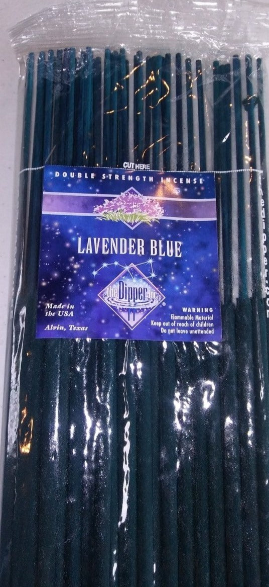 The Dipper Lavender Blue 19 Inch Jumbo Incense Sticks - 50 Sticks