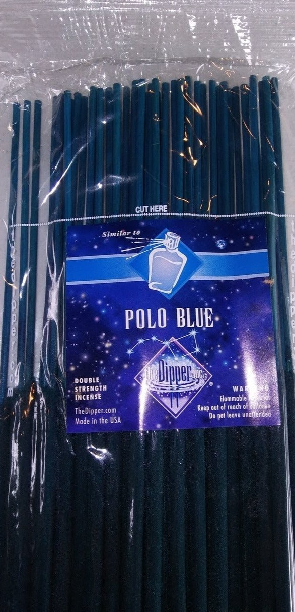 The Dipper Polo Blue 19 Inch Jumbo Incense Sticks - 50 Sticks
