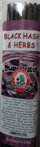 Blunteffects Black Hash And Herbs 19 Inch Jumbo Incense Sticks -- 30 Sticks
