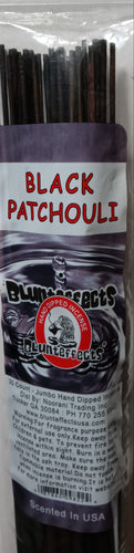 Blunteffects Black Patchouli 19 Inch Jumbo Incense Sticks -- 30 Sticks