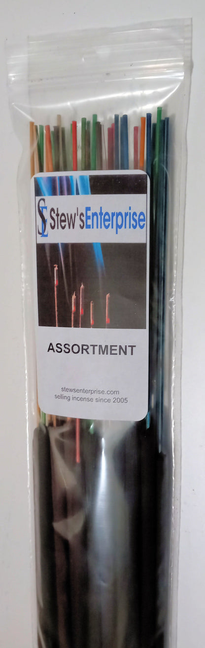 Assorted 19 Inch Jumbo Incense Sticks -- 25 Sticks