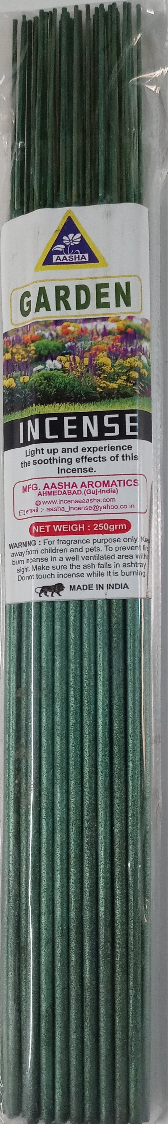 Aasha Garden Jumbo Incense Sticks -16 Inch-40 Sticks